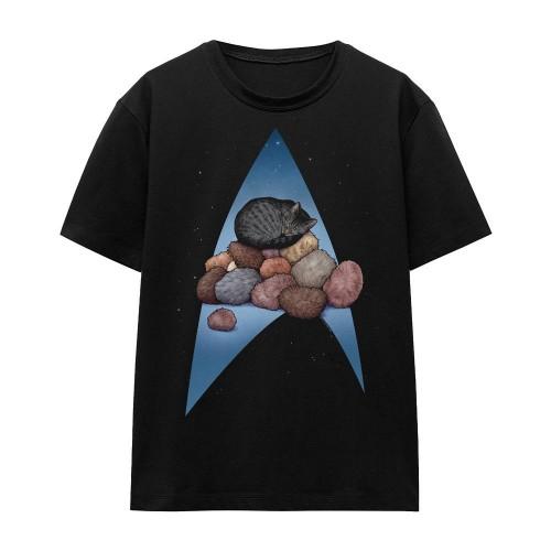 STAR TREK Unisex Adult Five Year Nap T-Shirt