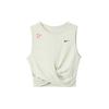 Nike Quick-Dry Cropped Training Tank Top Women Tops Light-Bone FQ0697-072