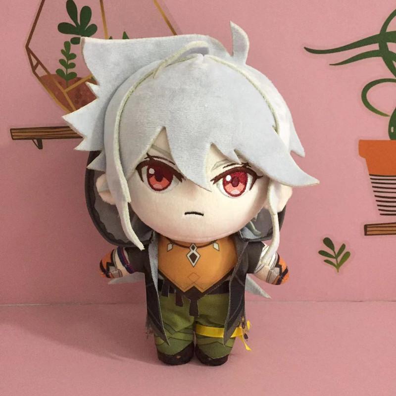 Anime Genshin Impact Plush Doll Toy Kaveh Morax Zhong Li Xiao Hu Tao Ayato Game Cute Soft Stuffed Pillow Kids Gift 20cm