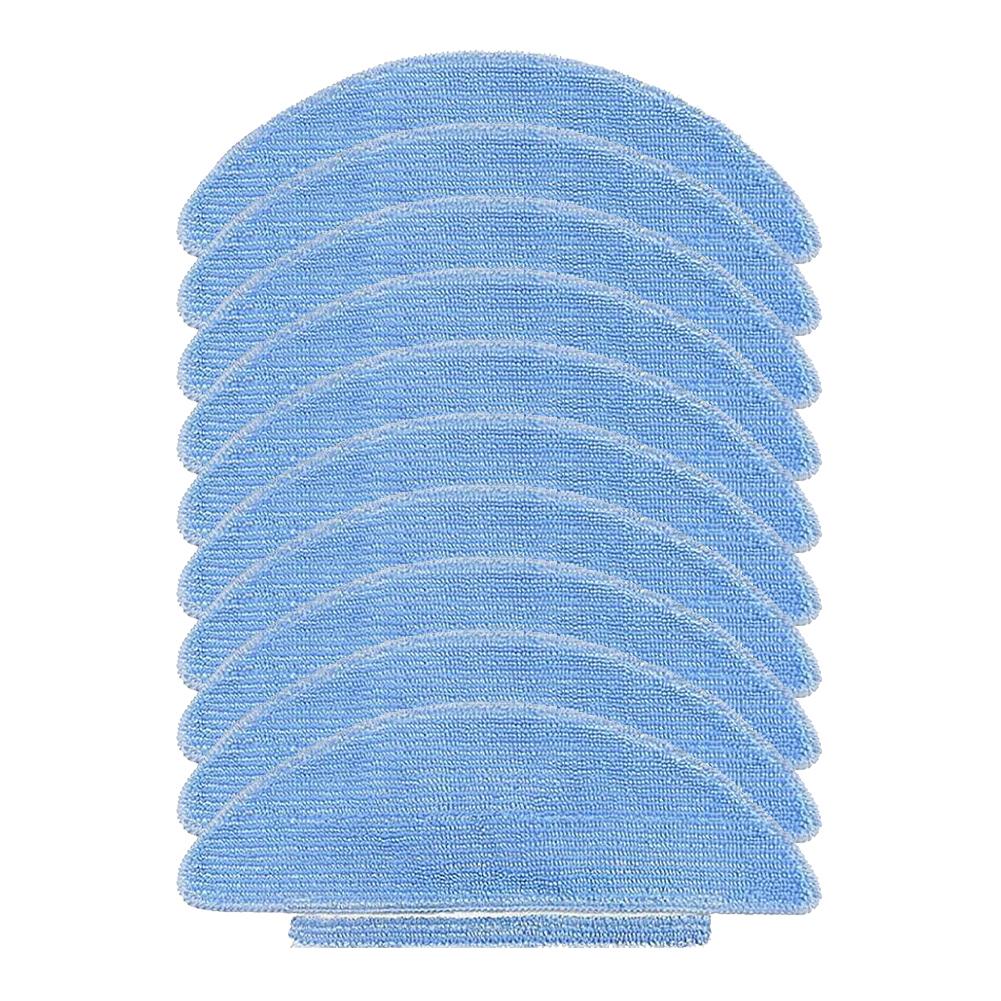 4 Pack Mop Cloths for ZACO A10 Pro Robot Vacuum Cleaner Accessories Microfiber Replacement Kit for Efficient Cleaning