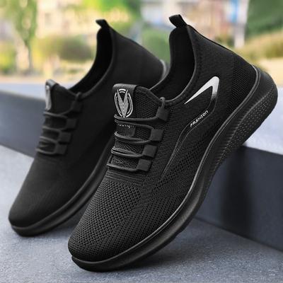 Sportliche Freizeitschuhe für Herren, atmungsaktive Schuhe, Schnürschuhe, leichte, vielseitige Steigbügel-Mesh-Schuhe