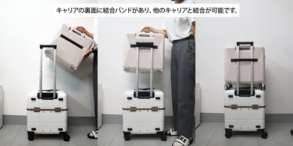 H Suitcase Carry Bag XS Size 35L Front Opening Pocket Removable Casters Carry Case Zippered Quiet Impact Resistant Polycarbonate Durable Travel