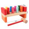 Fine Motor Training Wooden Hammer Toy Sensory Game Early Education Toy  Toddlers Baby