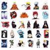 Naruto Waterproof Vinyl Stickers Removable No Residue for Laptop Phone Bottle Luggage Anime Fans Gift