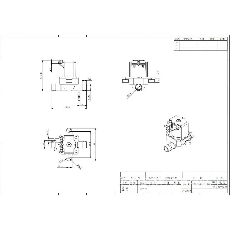 1/2" 12mm 12V 24V 220V Normally Closed Electric Solenoid Valve Magnetic Pressure Valve Inlet Valve Water Air Inlet Switc