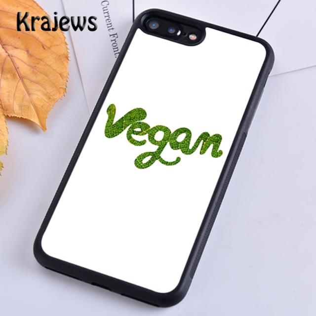 

Krajews Vegan Vegetables Veggies Soft Phone Case Cover For iPhone 17 Air 16 15 14 plus 11 12 13 pro max coque Fundas iPhone 13