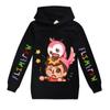 2026 Fall Anime Flamingo Youtube Gamer Albert Mr Flimflam Hoodie Kids Cute Sweatshirts Baby Boys Casual Coats Girls Outerwear