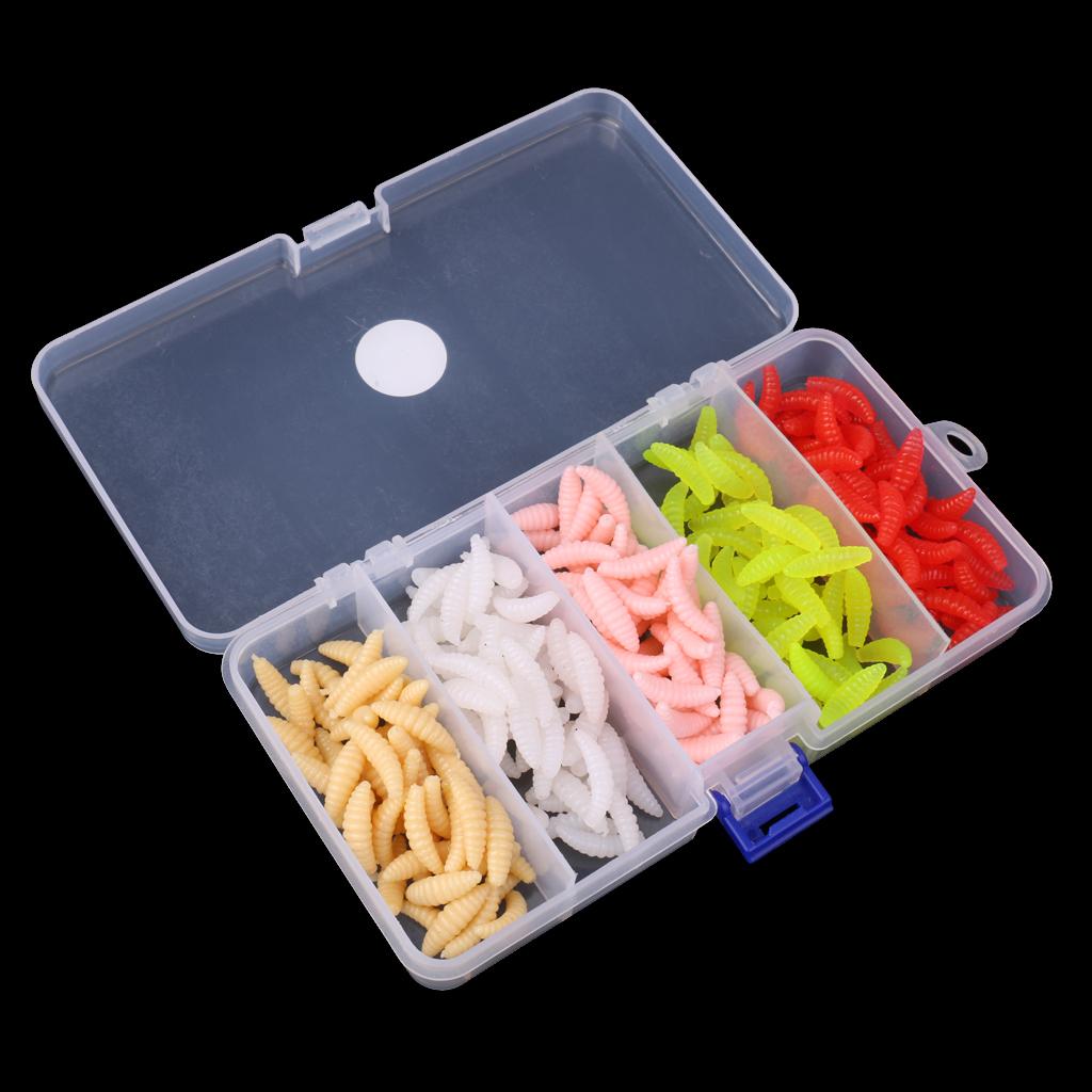 

250 шт., мягкие силиконовые приманки для ловли червей, поворотные для окуня