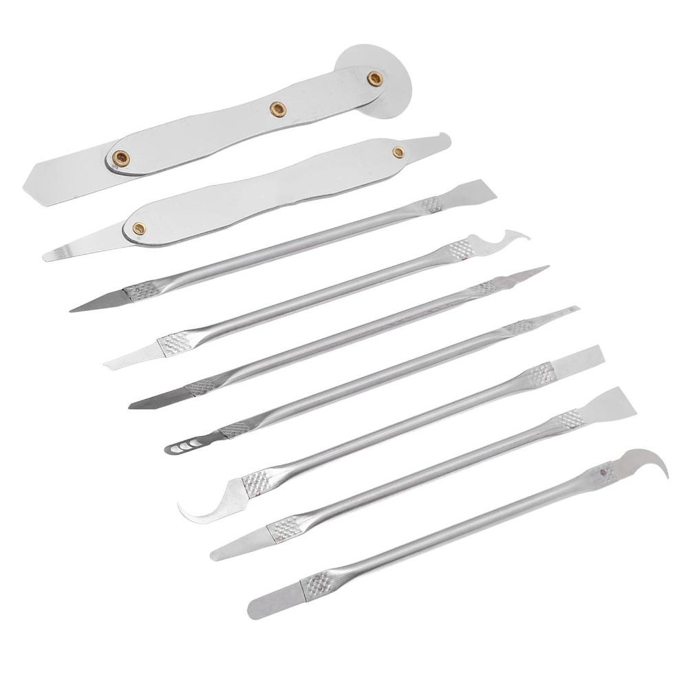10 PCS Ultra Thin Metal Spatula Set Alloy Steel Repair Tool Kit  Electronics Repair