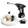 88000mAh 30BAR Wireless Car Washer High Pressure Car Wash Water Gun Portable High Pressure Washer Foam for Battery Black