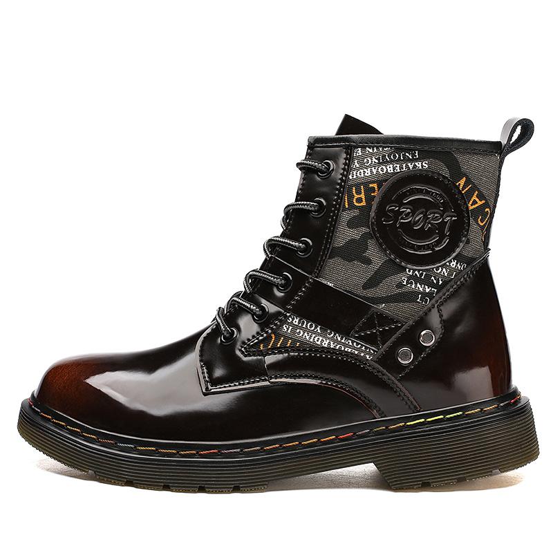 Buy Women Leather Boots High Top Fashion Winter Warm Snow Shoes Dr. Motorcycle  Boots For Unisex at affordable prices — free shipping, real reviews with  photos — Joom