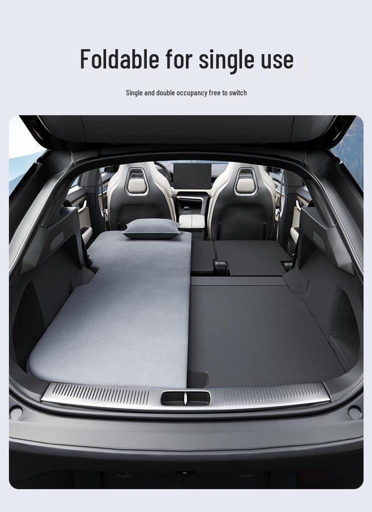 Zeekr 001 Car Trunk Mattress: Inflatable Sleeping Pad for Camping & Rear Seat Comfort