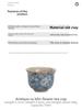 Blue White Floral Ceramic Tea Cup Ru Kiln Style Personal Master Cup for Gongfu Tea Home Use Handmade Chinese Porcelain Gift