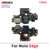 For Moto Edge 20 Lite Pro Edge 30 Fusion Neo USB Charging Port Charger Dock Connector Board Flex Cable With Mic Microphone