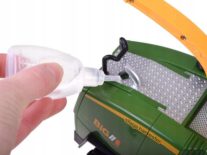 Kombajn Zdalnie Sterowany Bizon Na Pilota Dymi Dźwięk Światło Rc + 2 Hedery