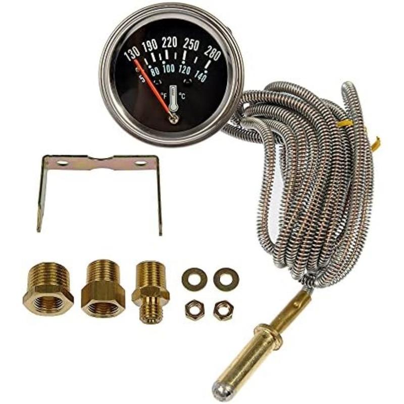 Mechanical Water Temperature Gauge Universal Fit 120 Degree
