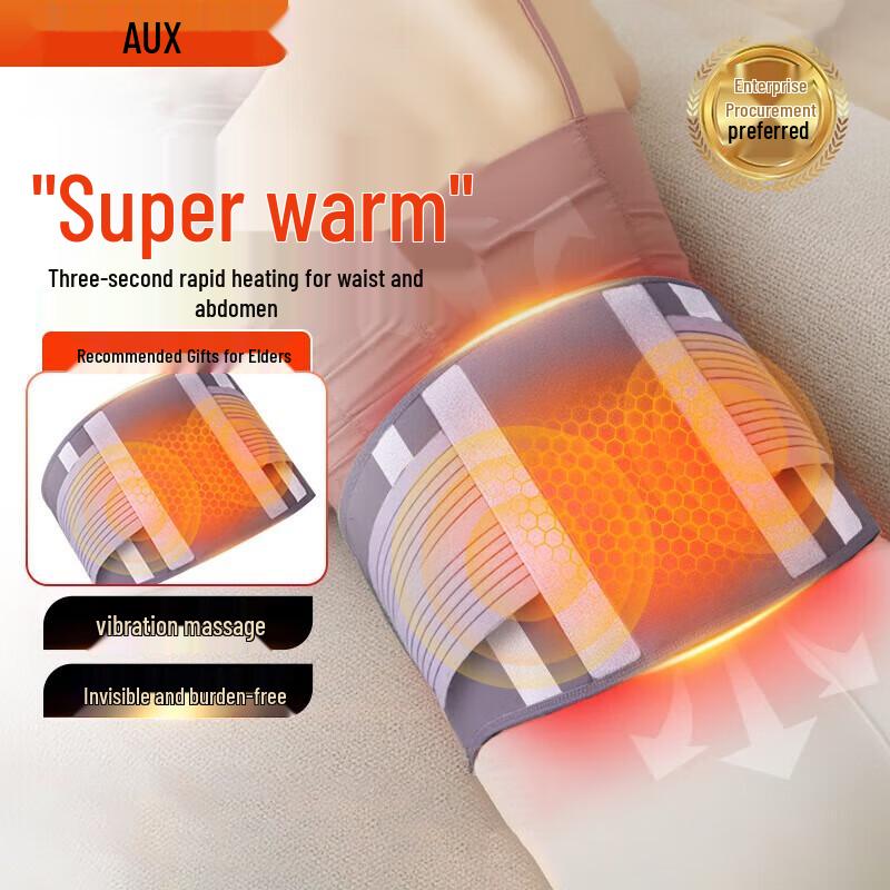 AUX Electric Heating Waist Massager Belt