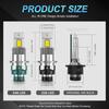 MAXGTRS 2x D1S D4S D4R D2R D2S LED Headlight Bulbs 6000K White Conversion Kit Plug and Play Xenon HID Light Replacement CANBUS Error Free