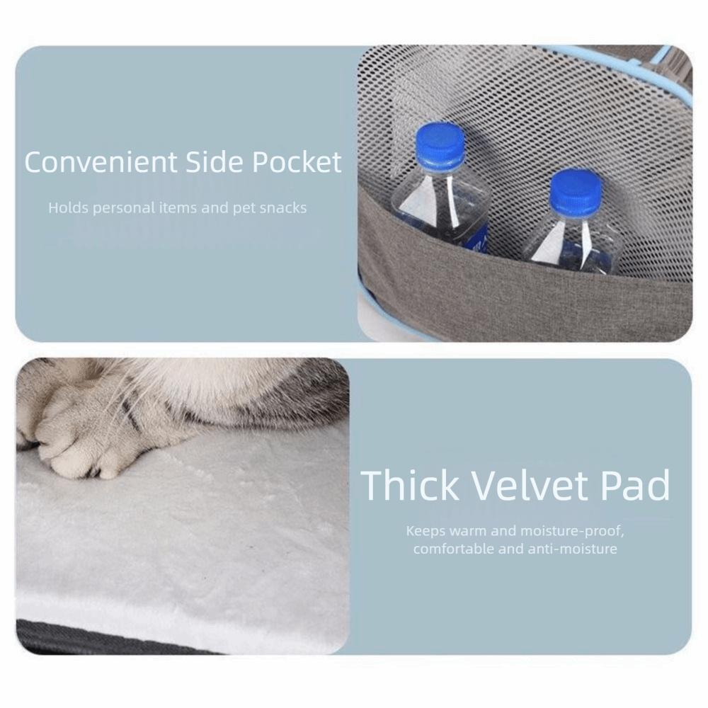 Breathable Travel Dog Carrier Comfortable Handle Portable Pet Shoulder Bag Pet Going Out