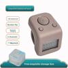 Portable Waterproof Lap Counter Rechargeable with Led Display Finger Counters 6 Digits Number Tally Clicker for Swim Laps 1