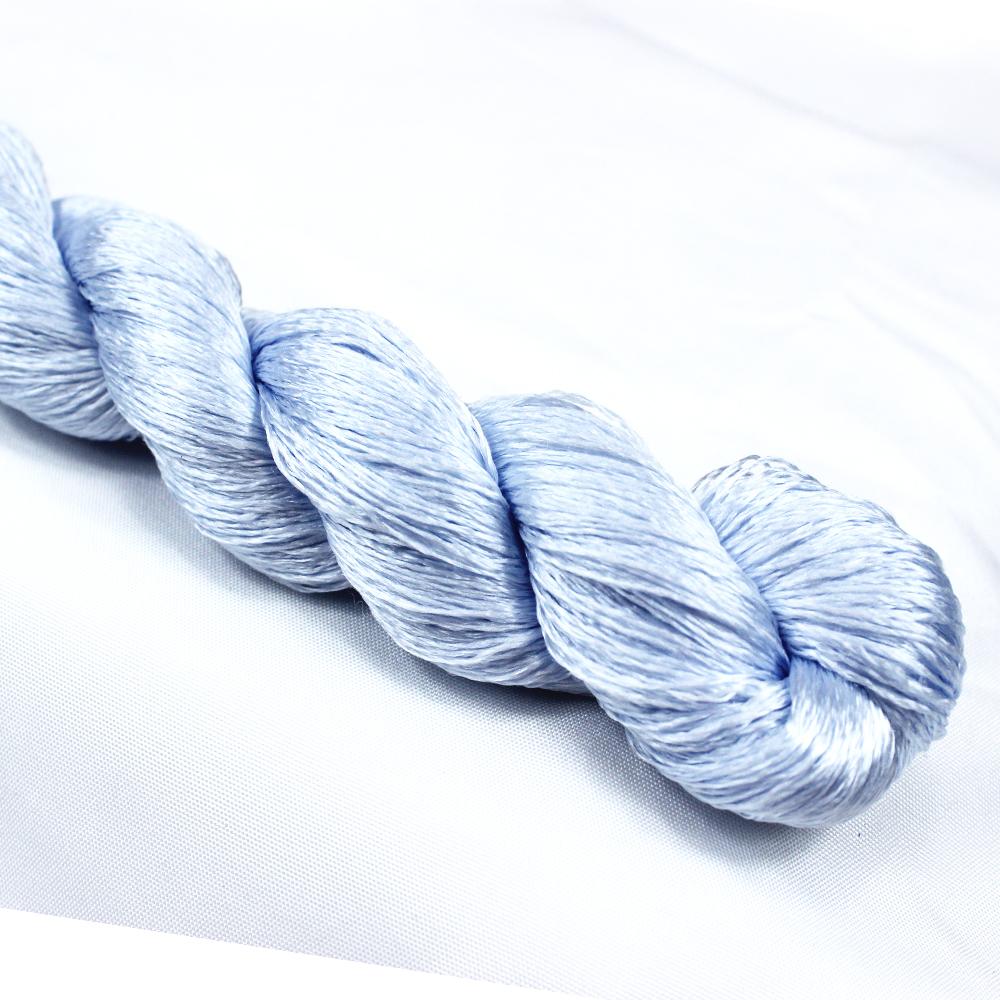 Natural Blue Silk Embroidered Line Thread Diy Special Silk Normal