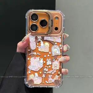 Kawaii Miffy Magnetic Phone Case Cake-Shaped Miffy 17Promax 17Air 16Plus 15Pro 14Promax 14Pro 13Promax
