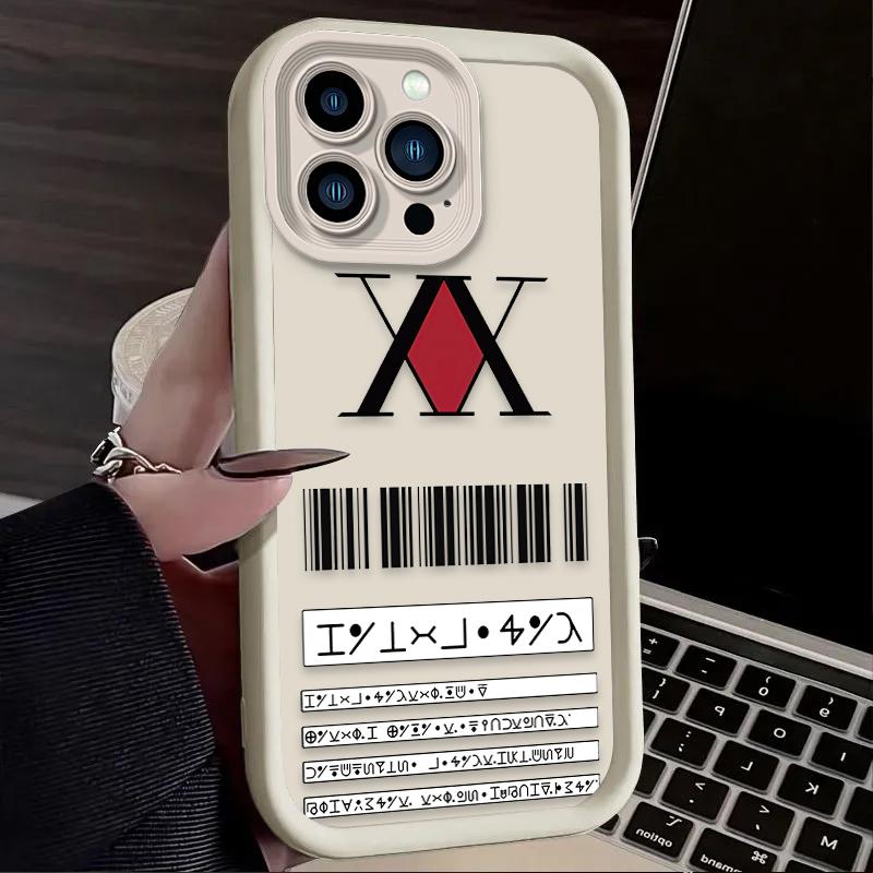 

Hunter X Hunters Anime Case For iPhone 15 16 14 13 12 11 Pro Max X XS X S Max XR SE 2020 7 8 Plus iphone16 Soft Silicone Cover For iPhone 7 8