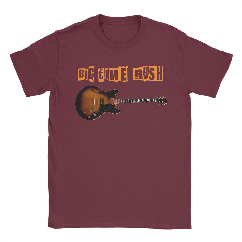 Unika Big Time Rush Band T-shirts för män Crew Neck Bomulls T-shirt Kortärmad T-shirt Plus Size Kläder