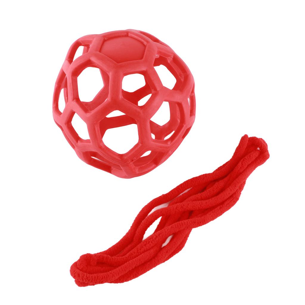 Horse Treat Ball Hay Feeder Toy Ball Hanging Feeding Toy for Horse Relieve Stress Stable Stall
