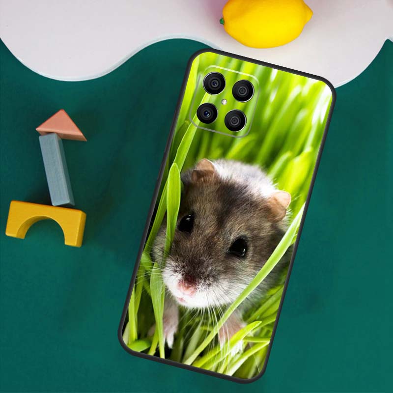 Cute Adorable Hamster Case For Honor 200 Pro 50 70 90 X9a X8a X8 X9 X8b X9c X9b Honor Magic 7 Lite 5 6 Pro Cover