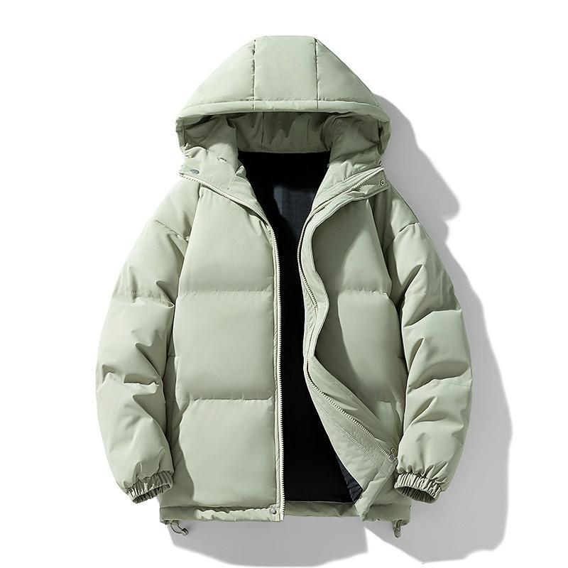 

M-8XL Large Size Padded Jacket for Men and Women with The Same Style Winter Loose Hooded Padded Jacket Thickened Bread Jacket XXXXXL