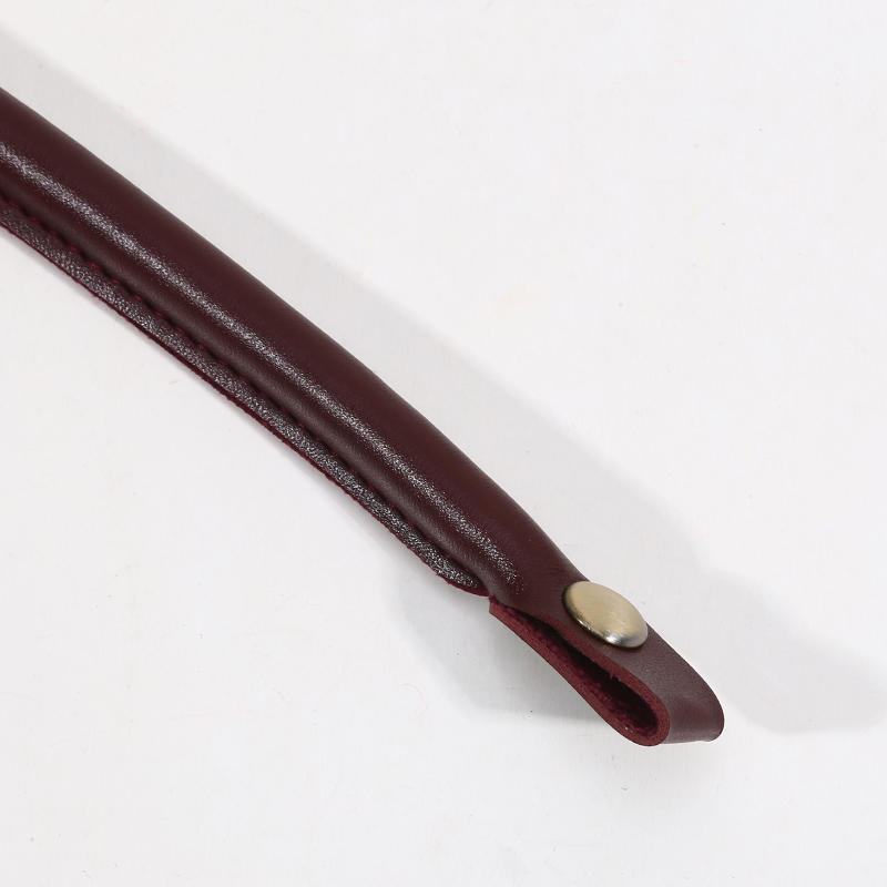 Women Handbag Replacement Strap Forty Centimeter PU Leather Adjustable Detachable Round Handle With Buckle Purse Crossbody Strap Accessory For Handbag