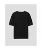 8seconds Formal Round Neck Short Sleeve Knit Black