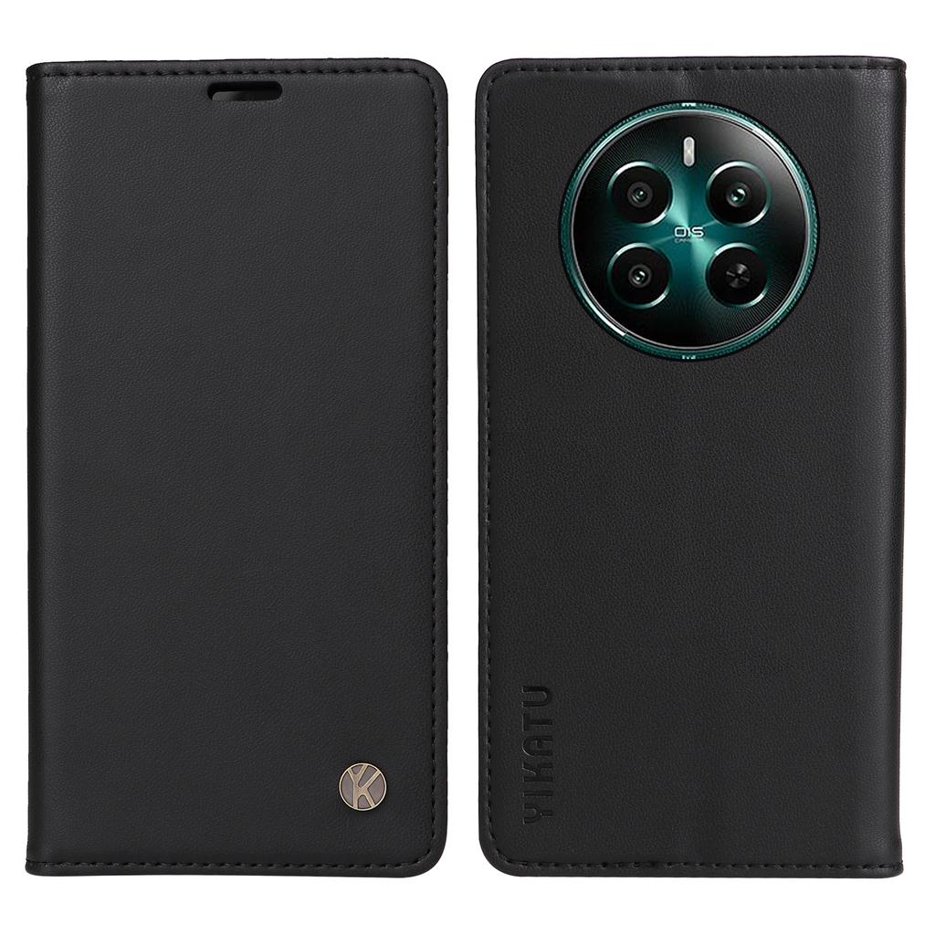 YIKATU YK-001 For Realme 12 4G/12+ 5G Case Magnetic Closure Leather Phone Case