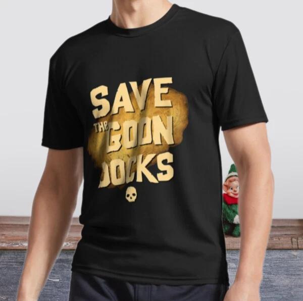 New Shirt Goonies Save The Goon Active Logo T-Shirt Funny Size S to 5XL S
