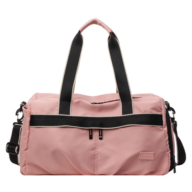 New simple and large-capacity portable travel bag, short-distance business trip boarding bag, sports yoga messenger fitness bag