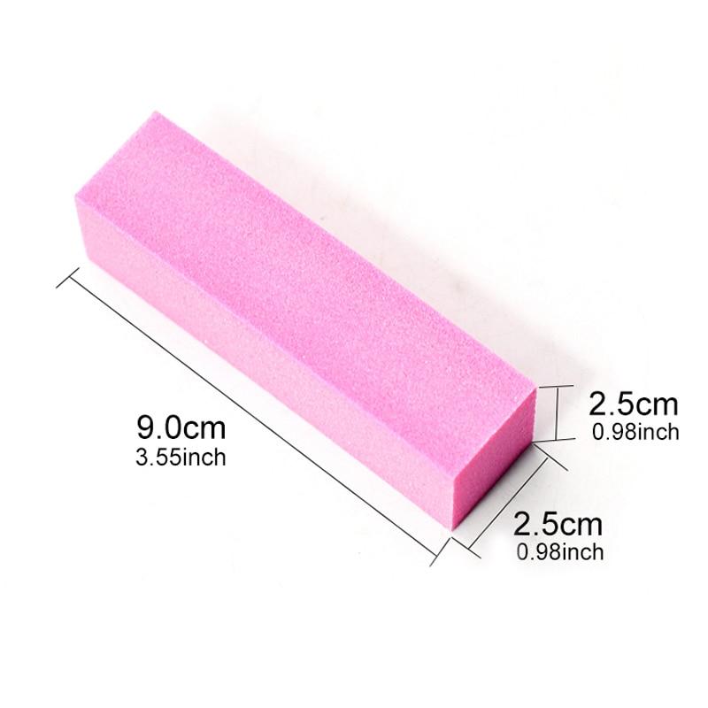 2/5/10Pcs Colorful Buffing Sanding File Block Pedicure Manicure Care Nail Art Sponge Buffer Block Polish Manicure Pedicure Tools