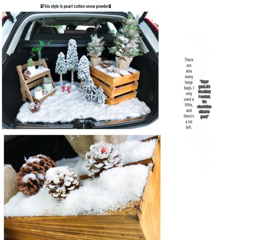 Diy Snowfall Decor: Fake Snow Powder for Christmas Scenes and Window Displays