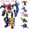 44cm JINJIANG 6 IN 1 Big Hook Transformation KO GT Devastator Action Figure Engineering Combiner Crane Gravity Figure Present Kid
