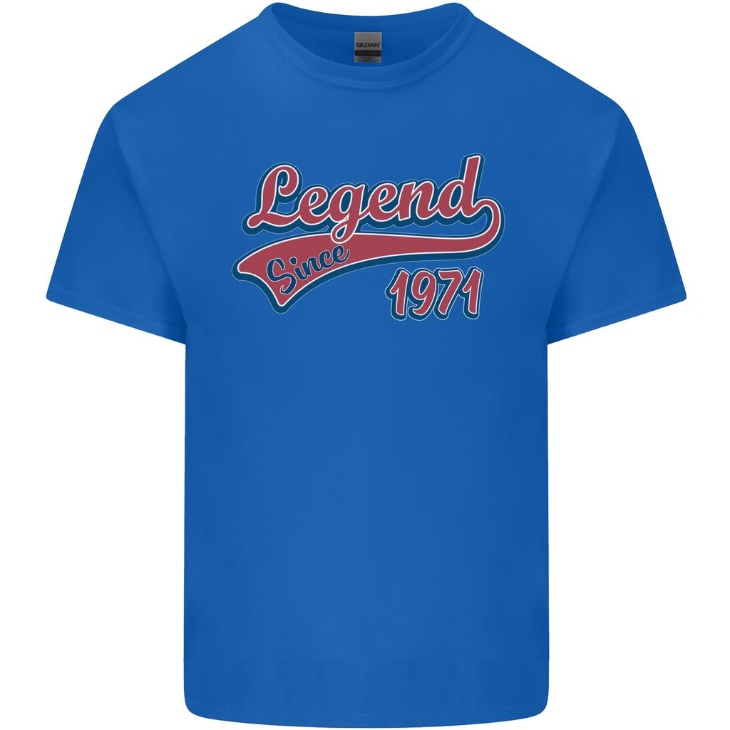 Legend Since 55th Birthday 1971 Unisexs Light Cotton TShirt