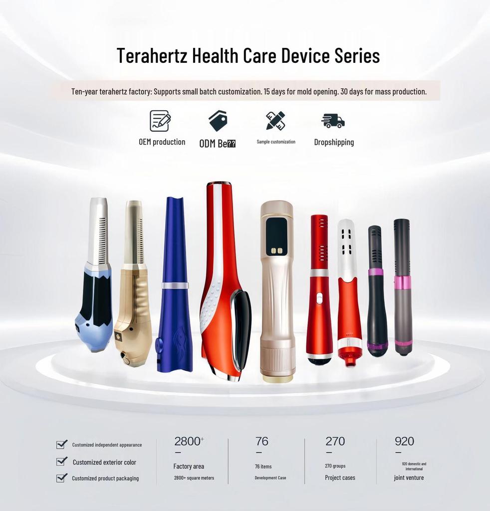 Terahertz Quantum Physiotherapy Device with Blue Light & Infrared Moxibustion for Beauty