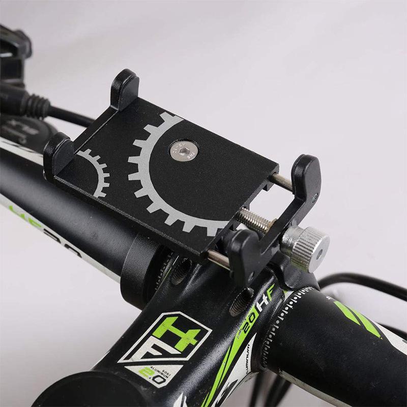 Aluminum Alloy Phone Holder for Bicycles, Motorcycles, and Electric Vehicles