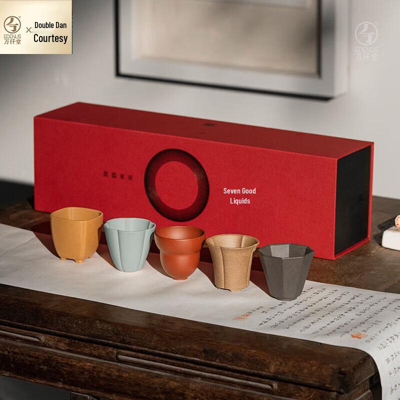Edenus Zi Qi Dong Lai Zisha Master Teacup Set