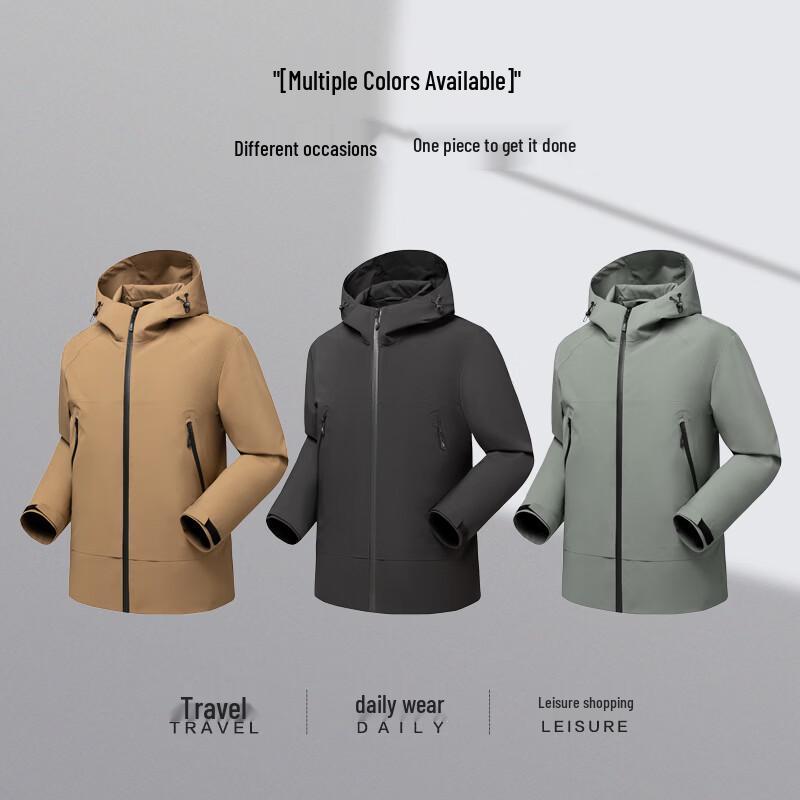 SHANSHAN Men's 3-Proof Outdoor Casual Jacket