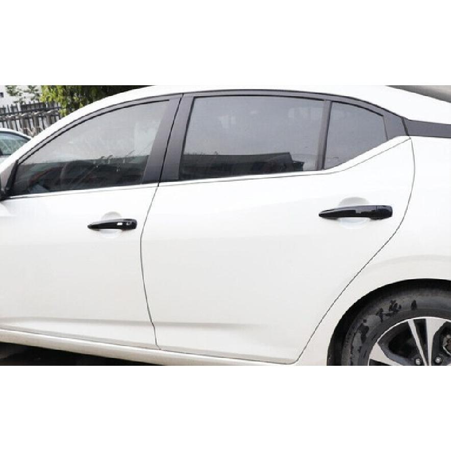 Fits For Nissan Altima 2019 2020 2021 2022 Bright black Door Handles Cover Trim