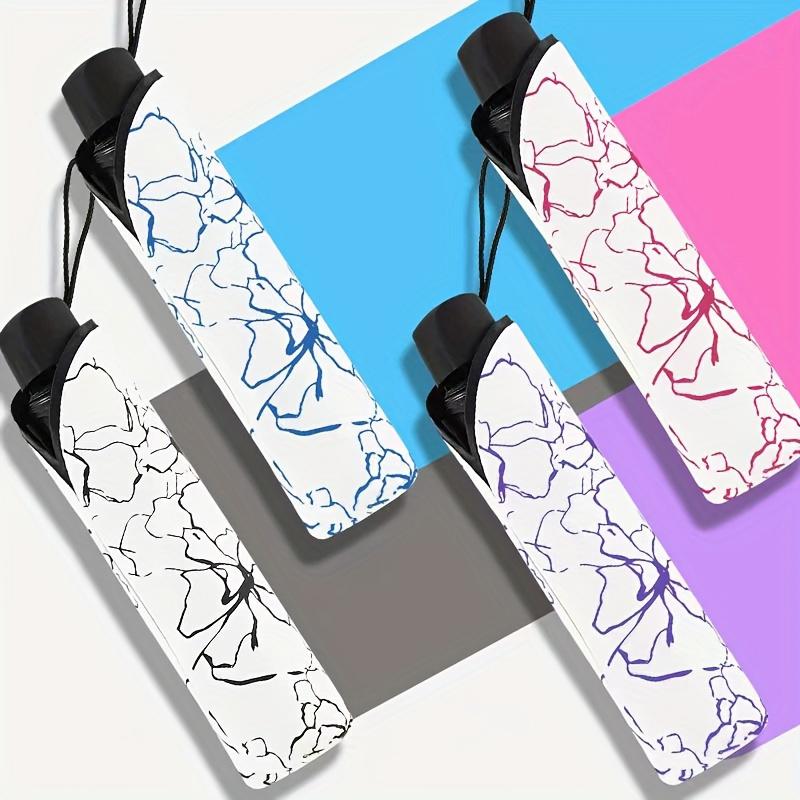 

Модный женский цветок гибискуса солнечный зонтик солнцезащитный крем виниловый складной креативный зонтик