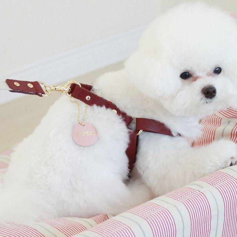 MAISON DE MIU Running Mate Harness_Wine