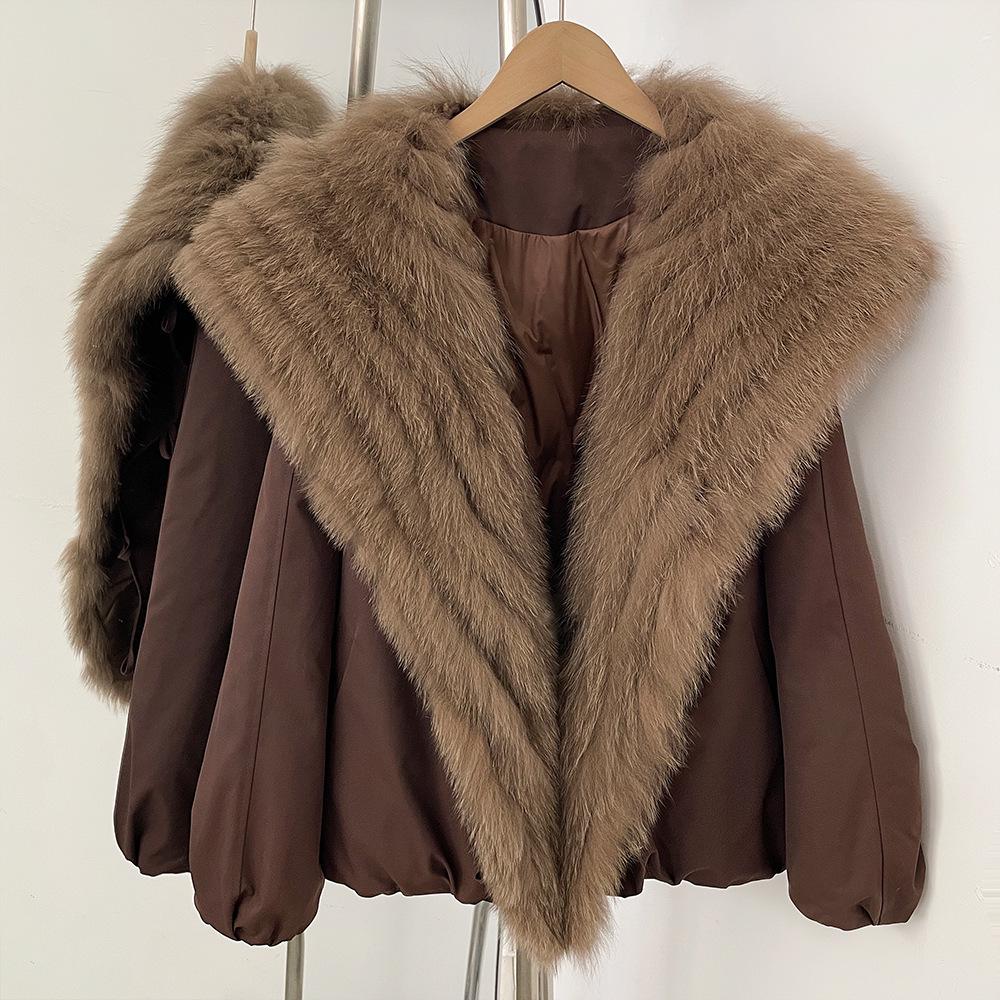 Women`s European American Winter White Duck
