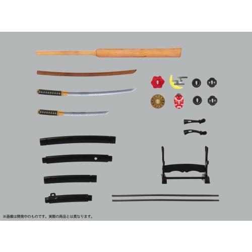 DIG Pripla Figure Weapon Samurai Hobby Full Color Printed Plastic Kit