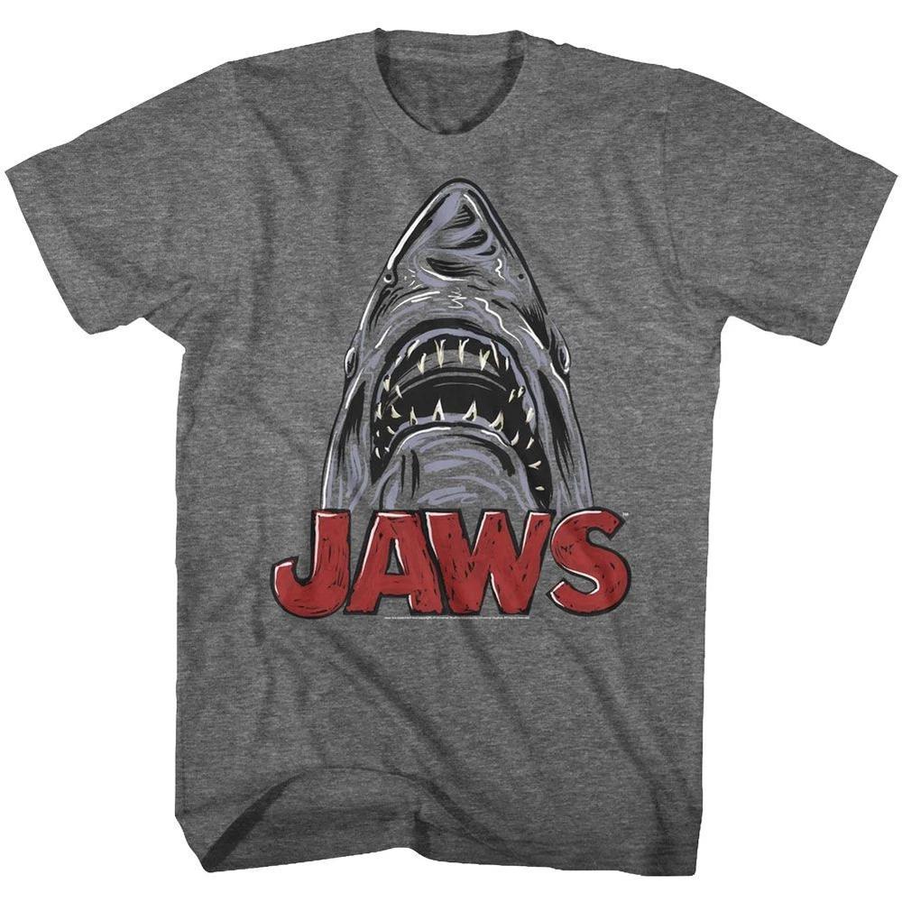 Jaws Sketchy Shark Tshirt S